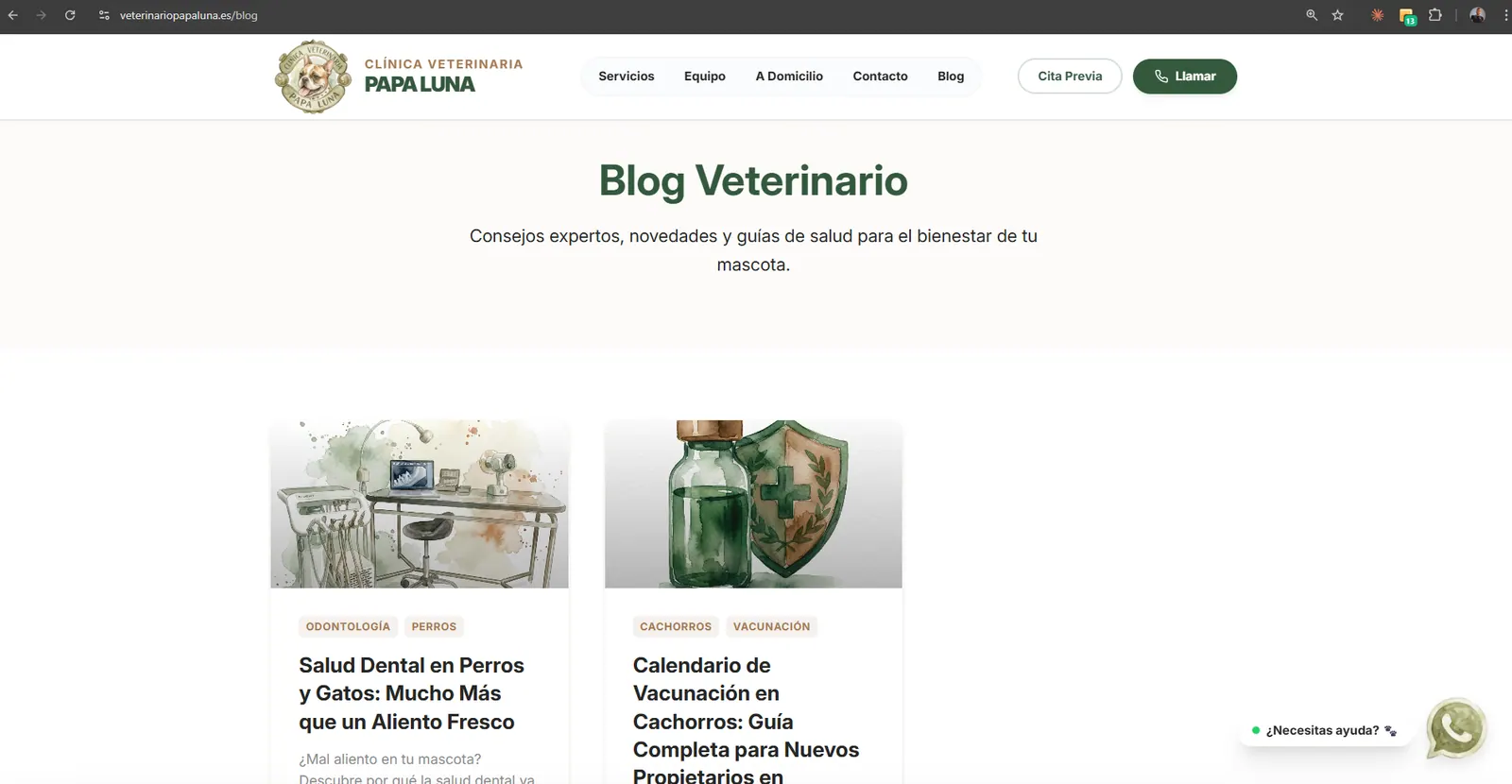 Papa Luna - Blog